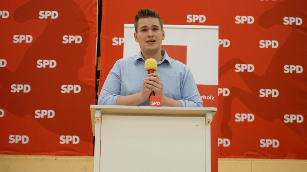 Frederik Burdorf ist Landtagskandidat der SPD im Kreis Osterholz