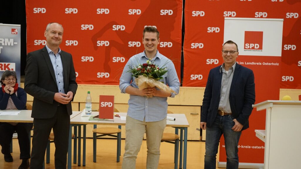 Frederik Burdorf ist Landtagskandidat der SPD im Kreis Osterholz