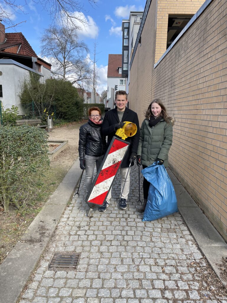 Eine Stadt räumt auf – Der SPD Ortsverein Osterholz-Scharmbeck machte mit